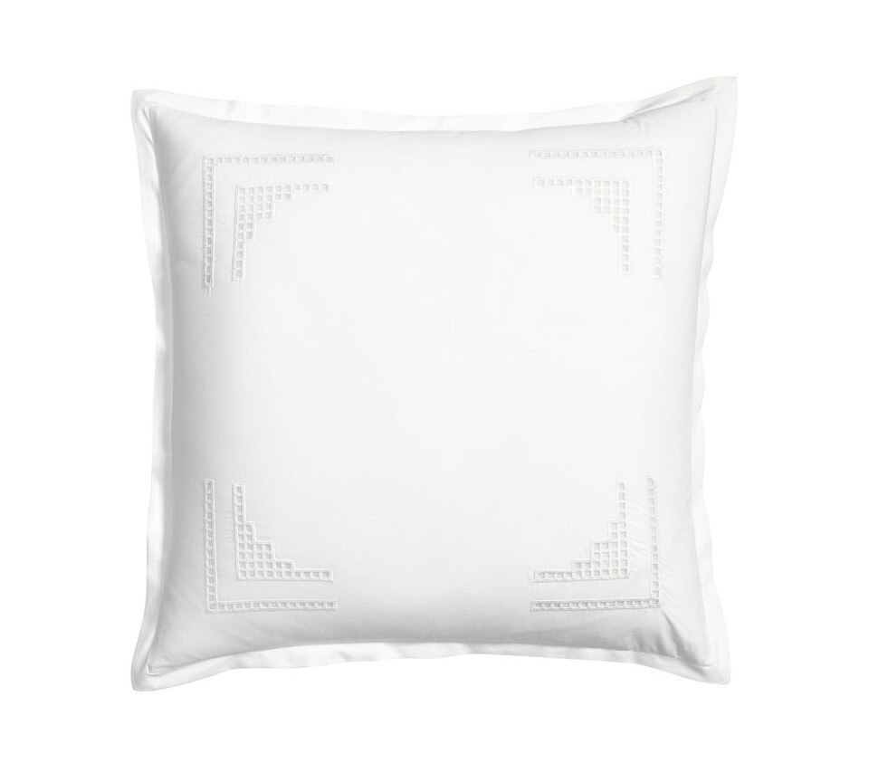 Eyelet Percale Pillowcase Pottery Barn Australia